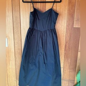 French Connection Elegant Black Midi Dress